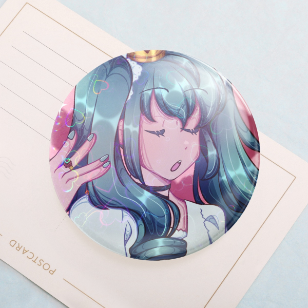 Hatsune Miku Round Badges (Button Pins)