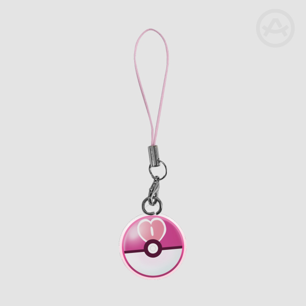 Love ball phone charm