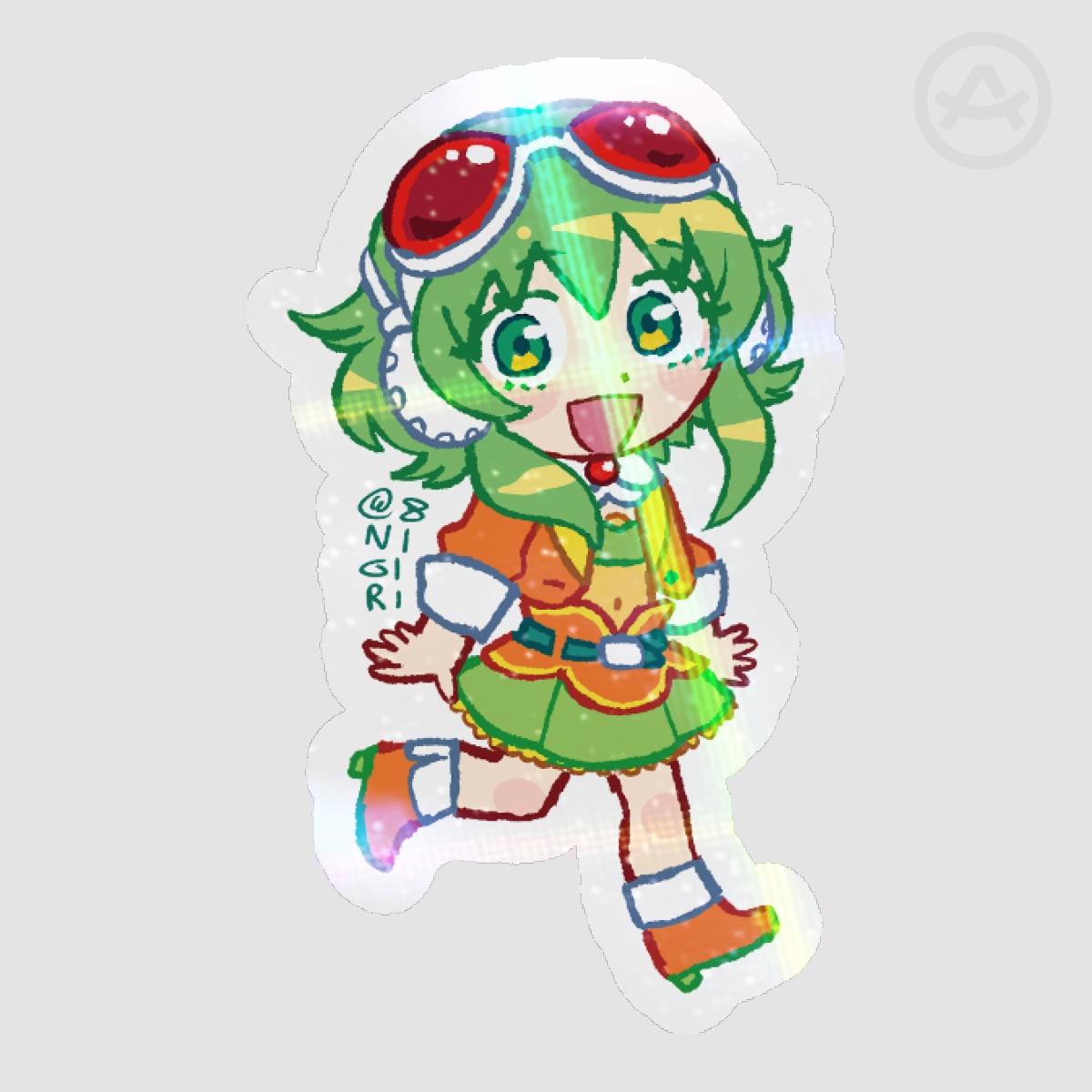 GUMI Holo Sticker