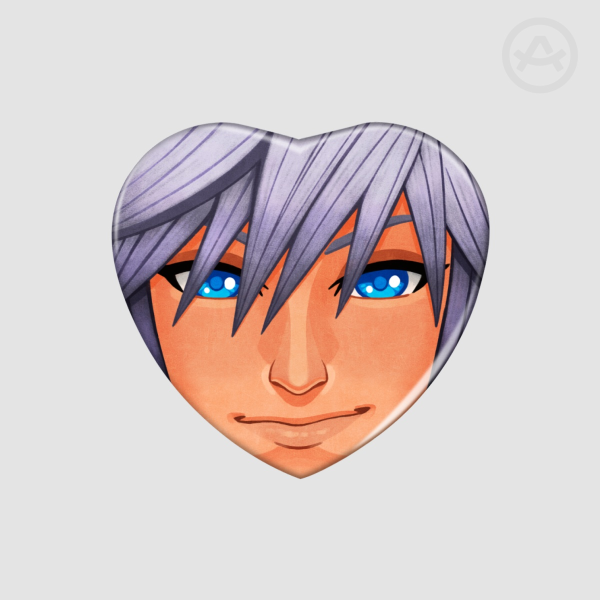 KH Heart Badge Riku