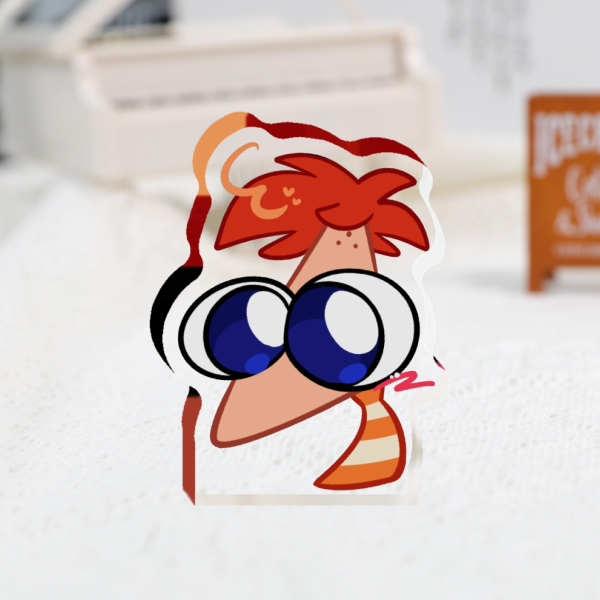 Dorito Bug Thick Acrylic Stand No Base - (5 cm)