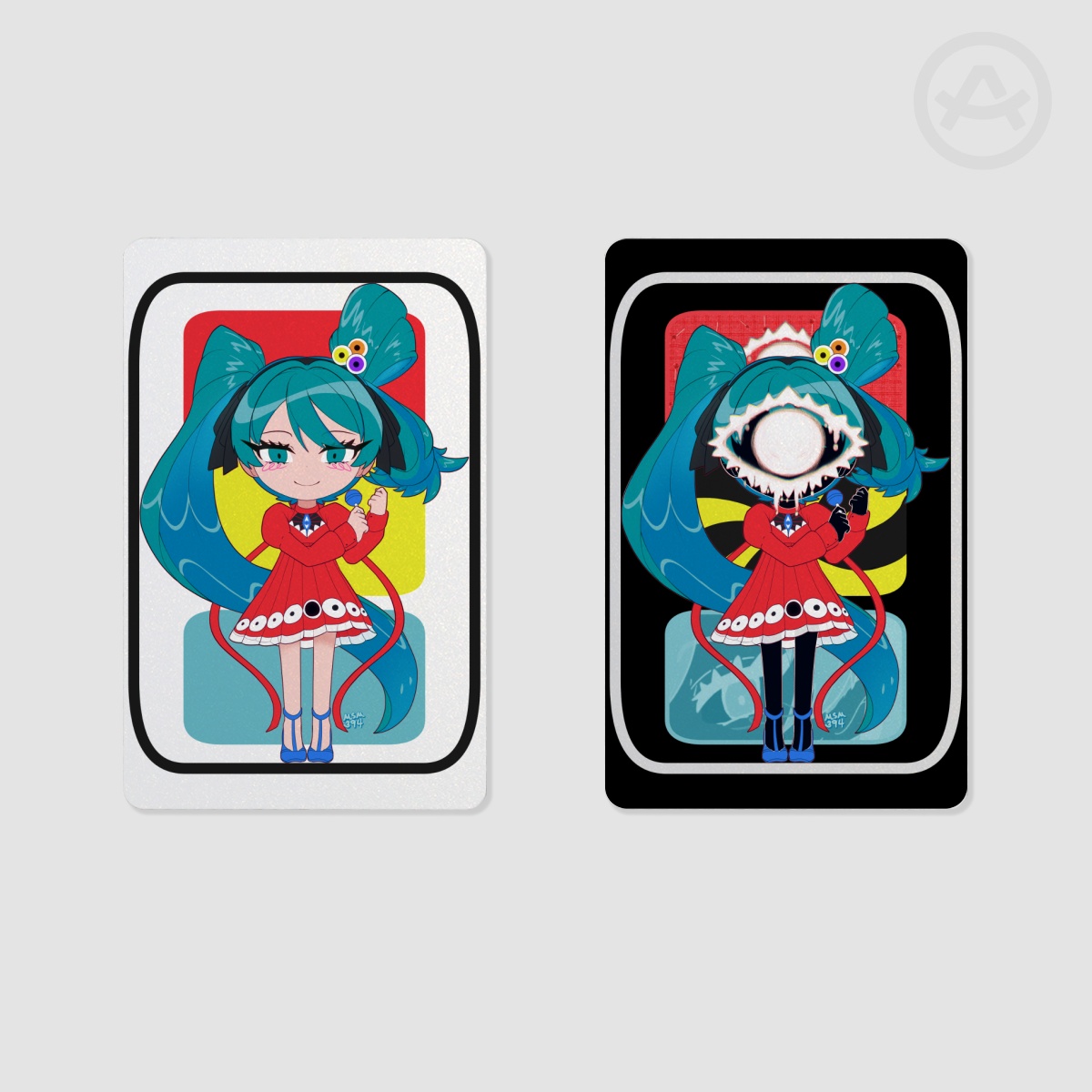 Photocards ~ VOCALOID: Hatsune Miku feat. r-906 - PSI DOUBLE