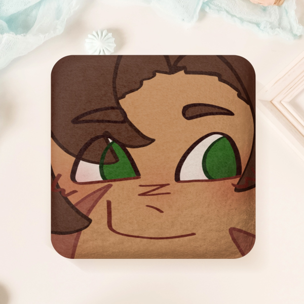 GoodtimeswithScar (GTWS) Square Plush Badge