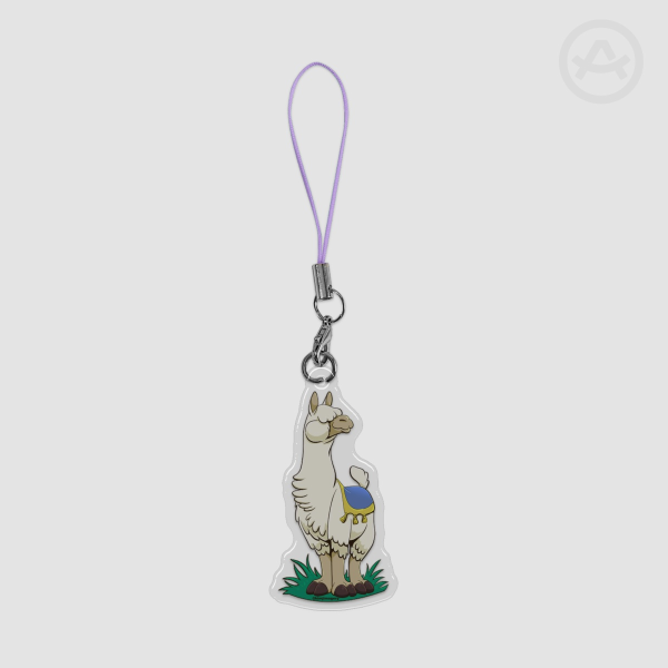 Llama Phone Charm