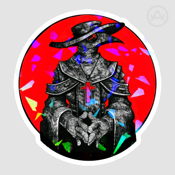 Die Cut Stickers - Lost in thought