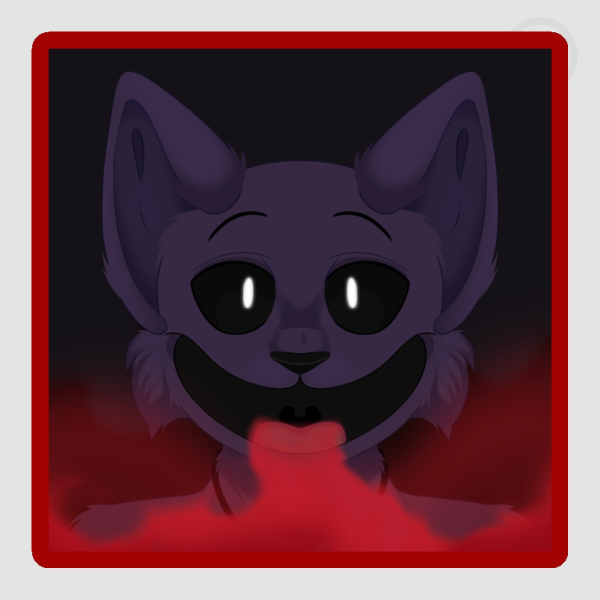 Catnap Poppy Playtime Die Cut Sticker