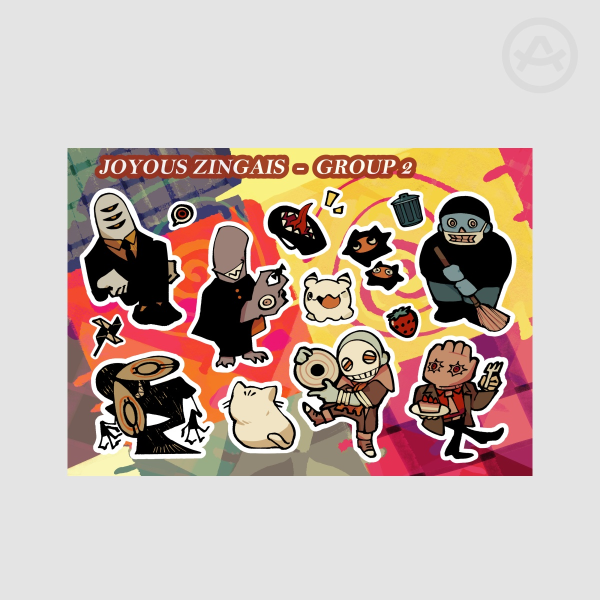 Eve - Joyous Zingai (Group 2) Sticker Sheet
