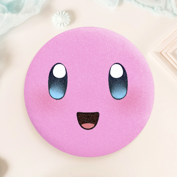 Kirby Plush Badge