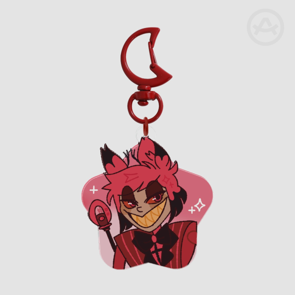 🎙 Alastor | Hazbin Hotel | Keychain