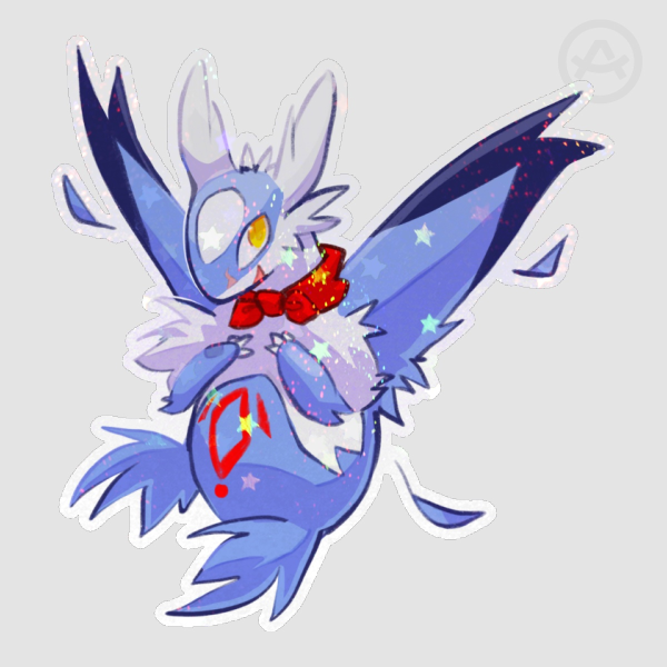 Aeon the Latios - Holographic 2.5" Vinyl Sticker