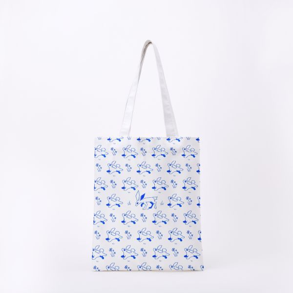 Leaping out [Base]- Fullprint Canvas Tote Bag