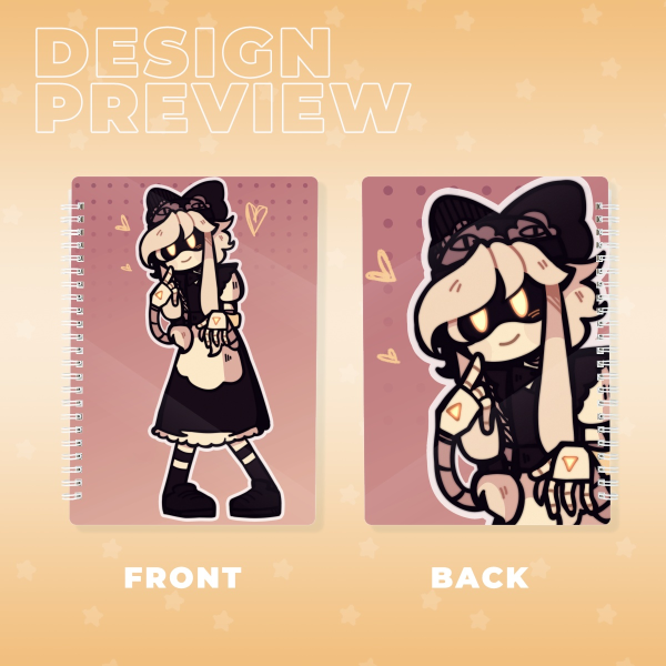 Cyn Murder Drones Double-side Spiral Notebook!
