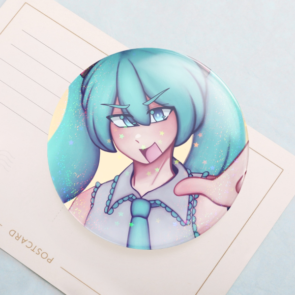 Hatsune Miku Round Badges (Button Pins)