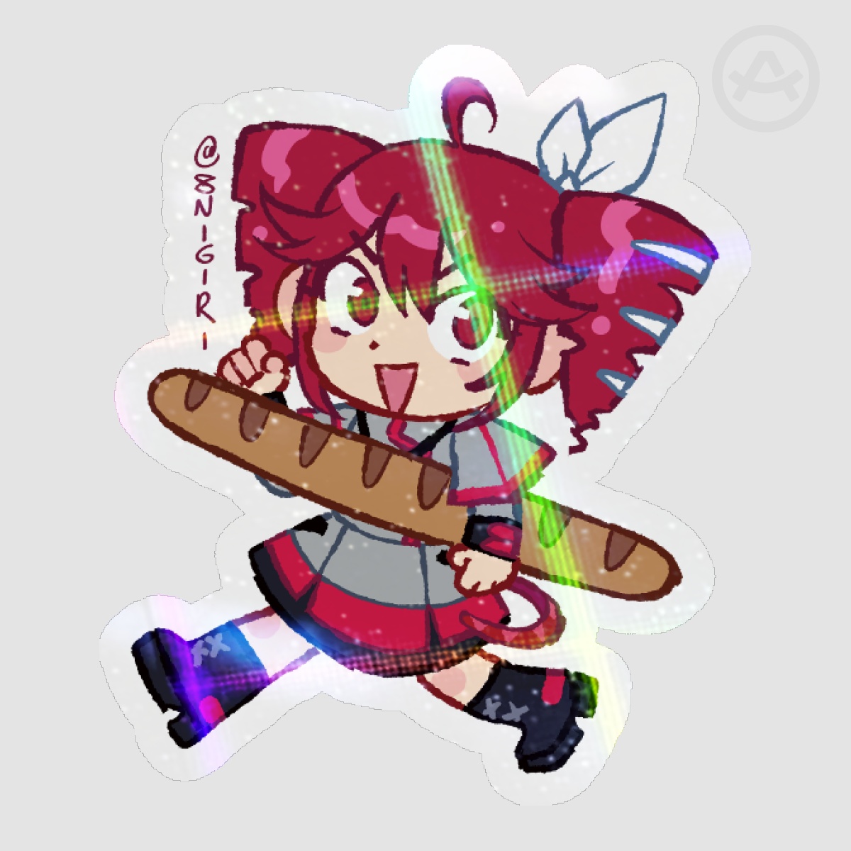 Teto Holo Sticker