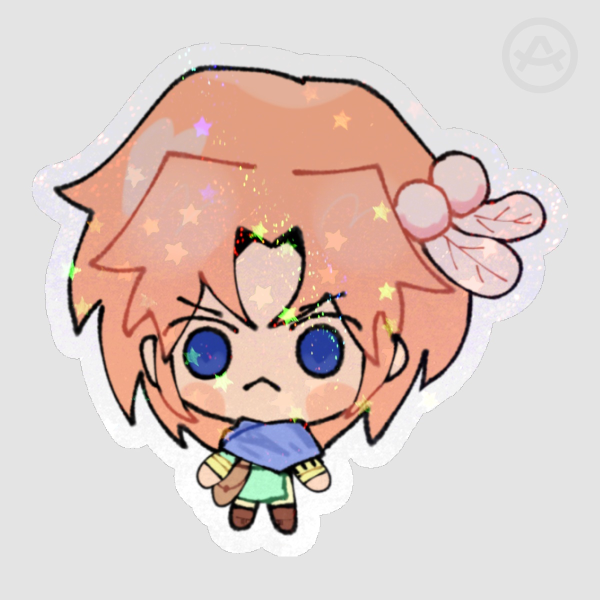 YOTD Yun glitter sticker