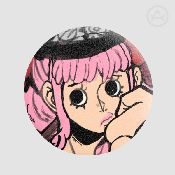 [ONE PIECE] Ft. Perona Plush Pin