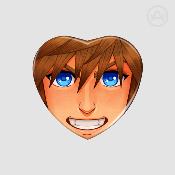 KH Heart Badge Sora