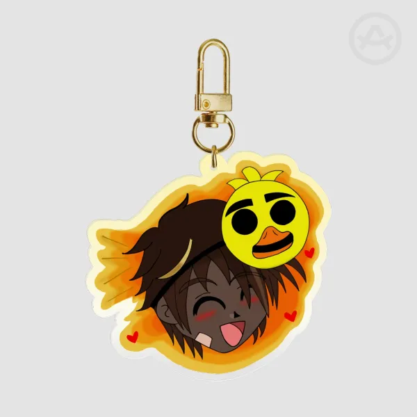 Simon William head keychain
