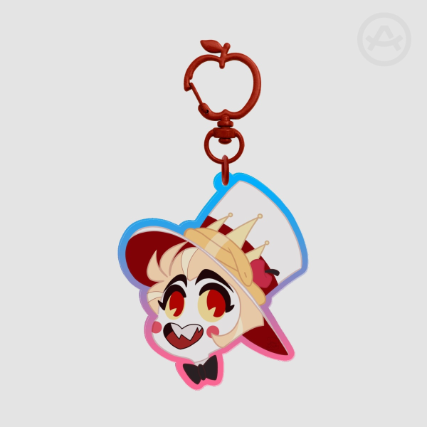 Lil guy Lu Colored Edge Acrylic Keychains