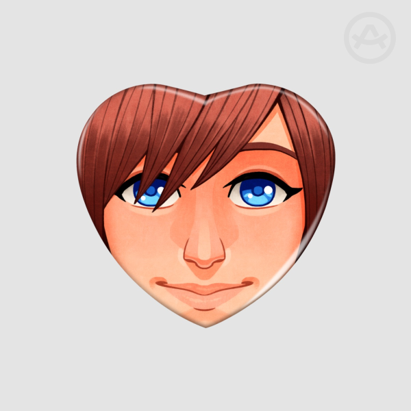 KH Heart Badge Kairi