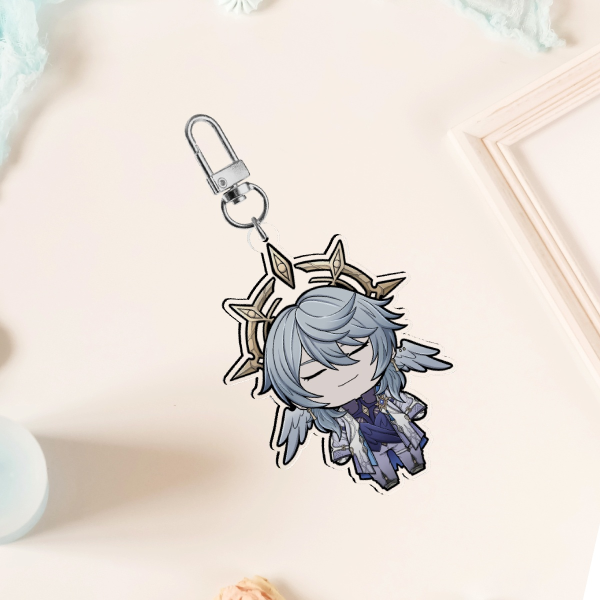 Sunday Acrylic Charm
