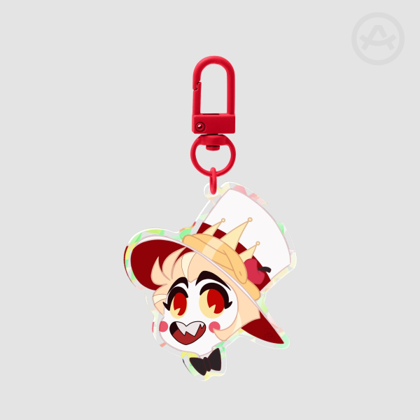 Updated lil guy Broken Glass Acrylic Keychains