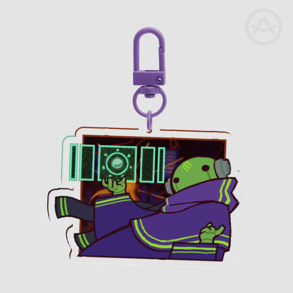 Rain World - NSH Pearl Keychain