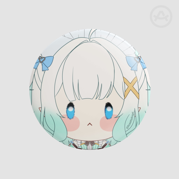 Mint Fantôme Round Badge (Button Pin)