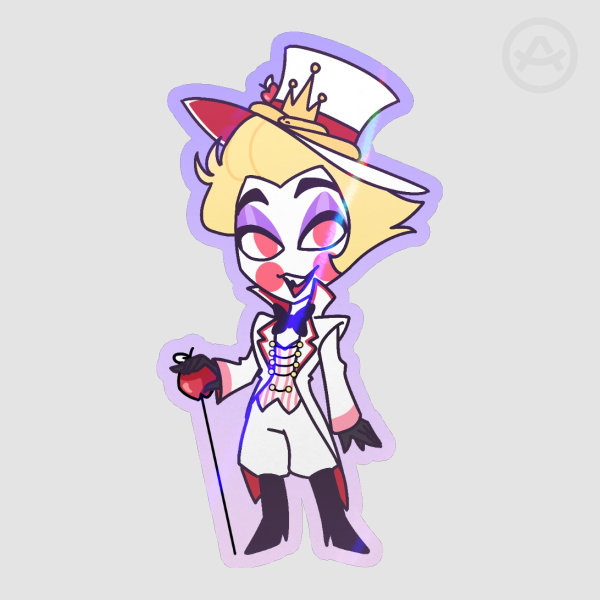 Lucifer Holo sticker