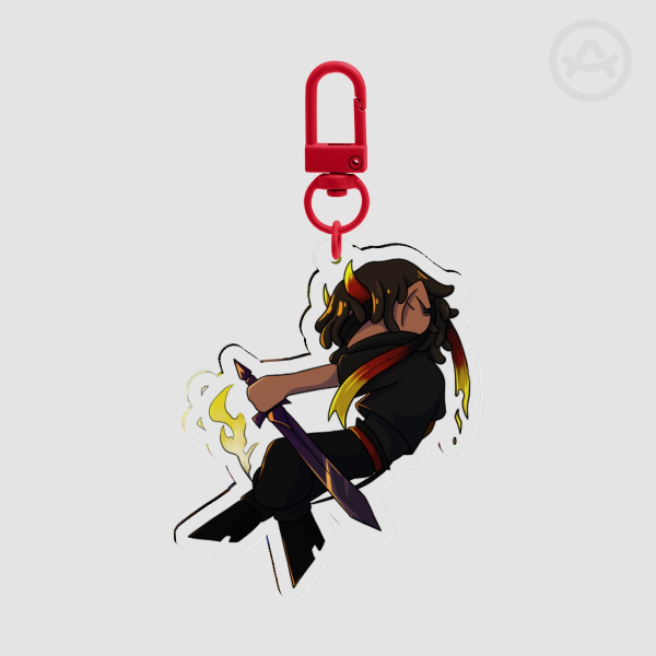 Flamefrags Keychain