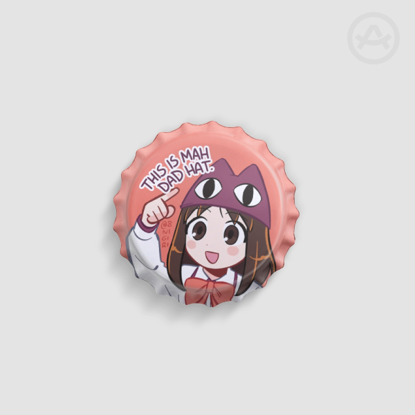 Osaka Bottle Cap Badge