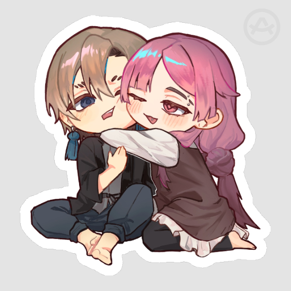 Zanrel Die Cut Sticker