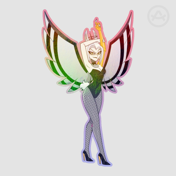 [HH] Bunny Lute Sticker