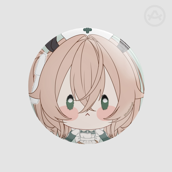Nimi Nightmare  Round Badge (Button Pin)