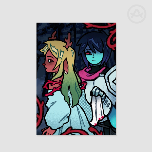 Kriselle - Deltarune - Mini Poster/Print