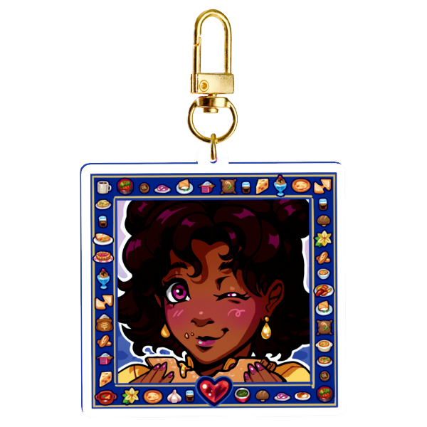 Reina Acrylic Keychain