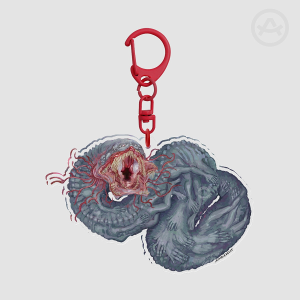 Iron Lung Eel Keychain