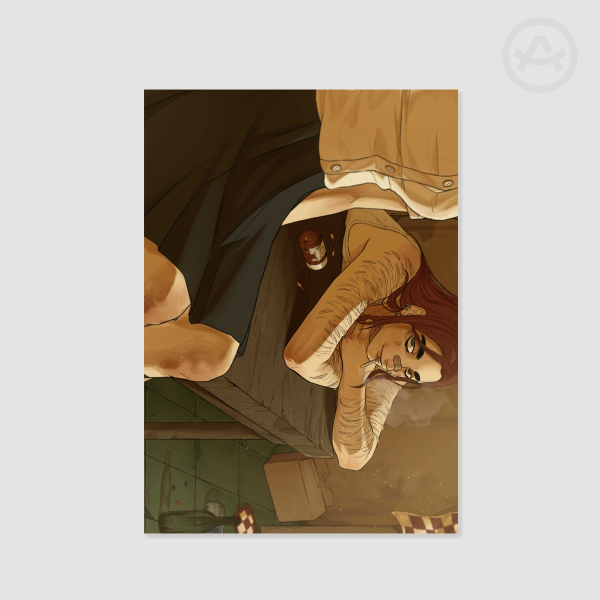 Nikolaj amd Faye kitchen poster