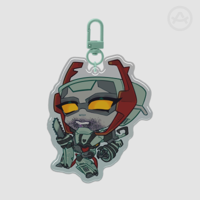 coldsnap epoxy keychain