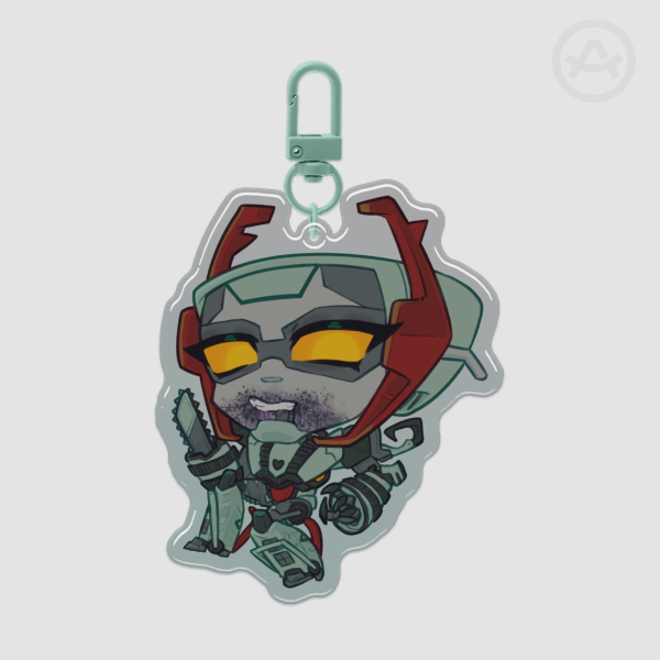 coldsnap epoxy keychain