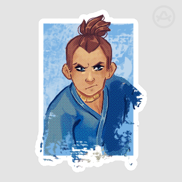 Avatar Sokka Stickers