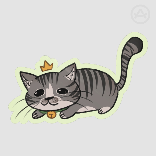Prince the Cat Sticker