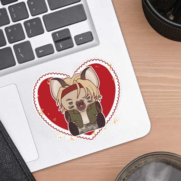 Silly Desert Derek Sticker