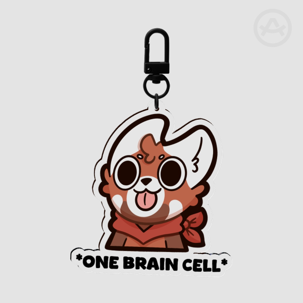 One Brain Cell Keychain