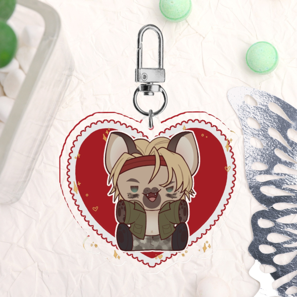 Silly Desert Derek Keychain