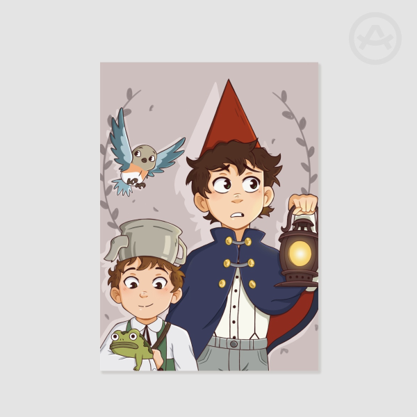 Over the garden wall print