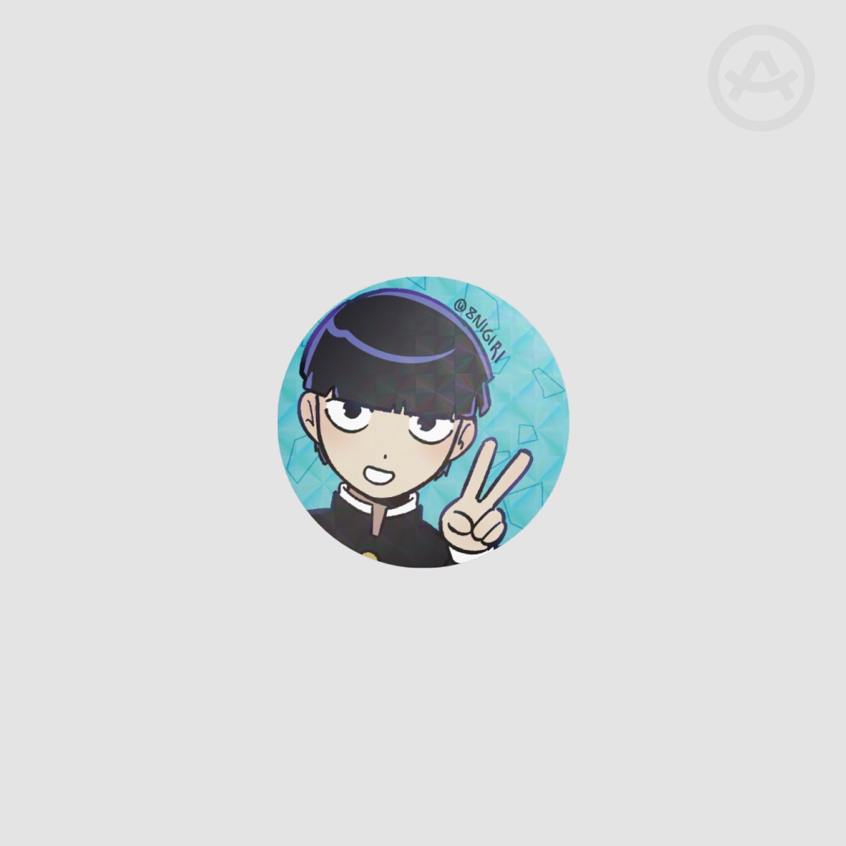 Mob Holo Button Pin