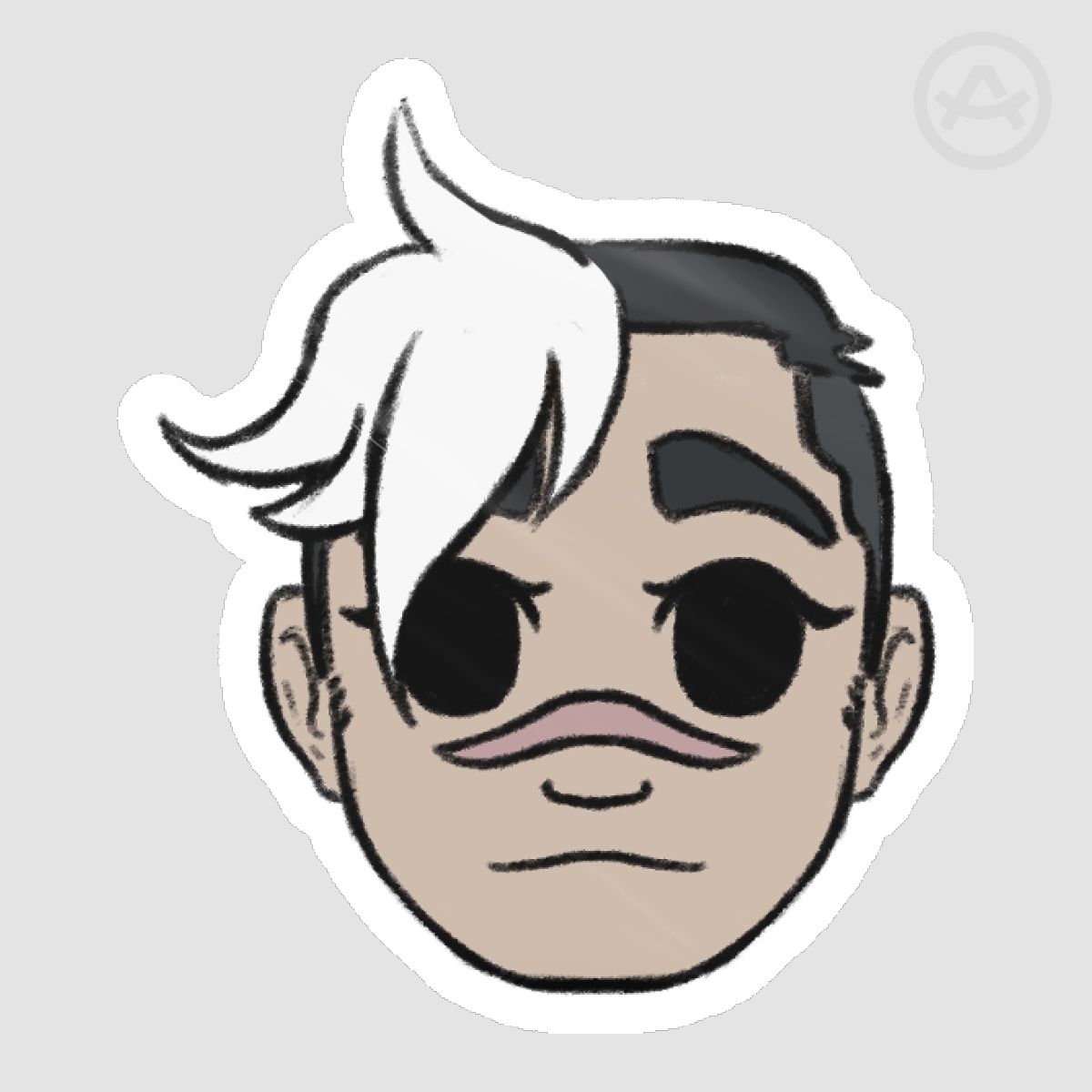 Shiro (Voltron) Sticker