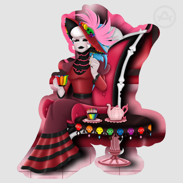 Pride Rosie Vinyl Sticker