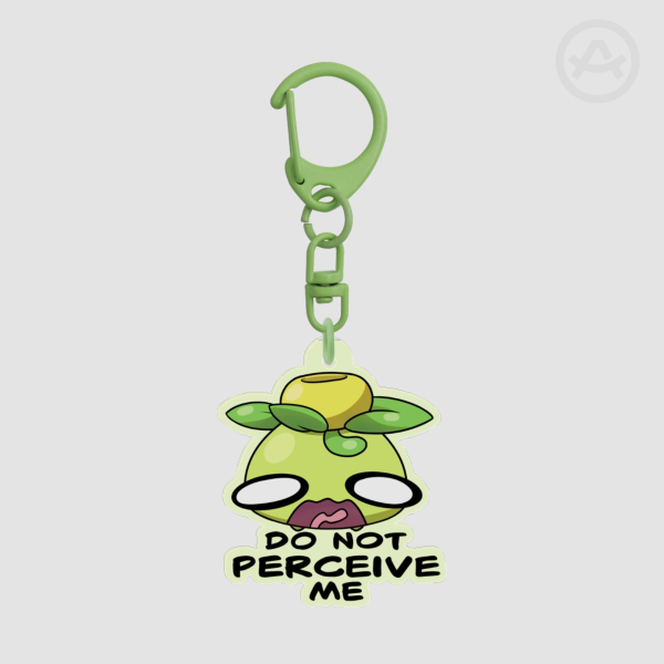 Colored Edge Acrylic Keychain